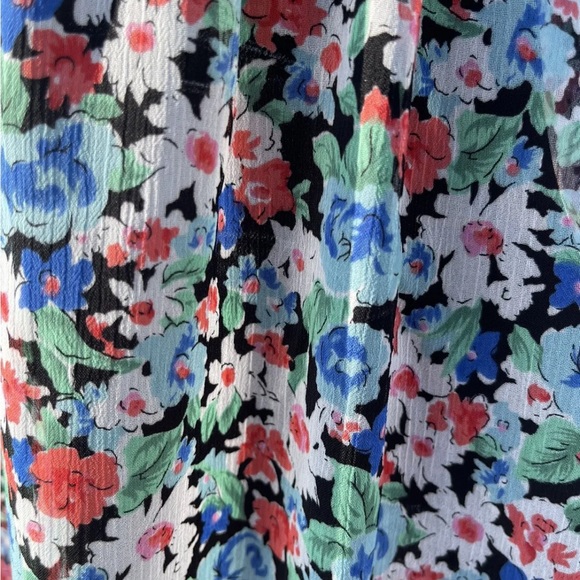 Janette Fashion Sheer  FLORAL DRESS - Size S - Picture 6 of 11